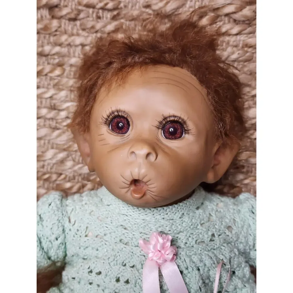 The Ashton-Drake Galleries So Truly Real Baby Monkey Doll Clementine 14